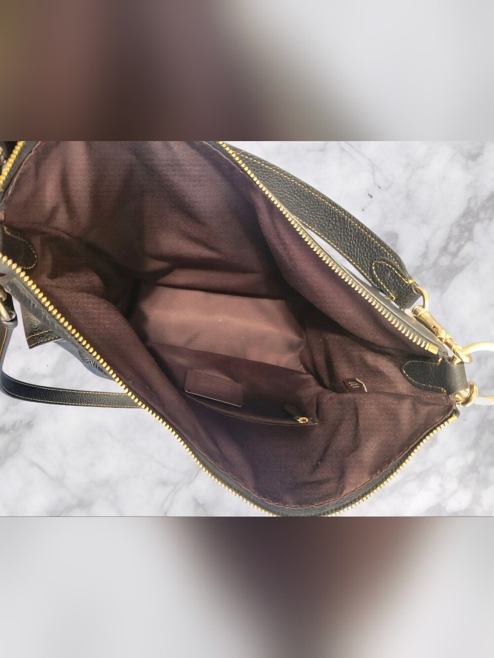 Coach Pennie Pebbled Leather Crossbody Shoulder Bag NWT In Original Packaging - Picture 8 of 11